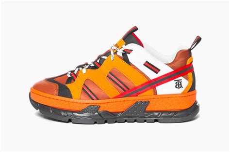 burberry orange sneakers|Burberry sneakers dam.